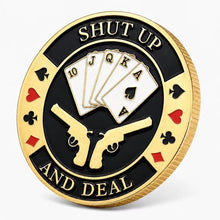 Shut Up and Deal Poker Card Guard