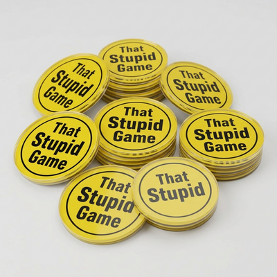 That Stupid Game Acrylic Nit Squid Poker Button 10 Pack