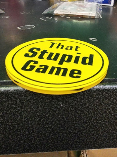 That Stupid Game Acrylic Poker Button 10 Pack