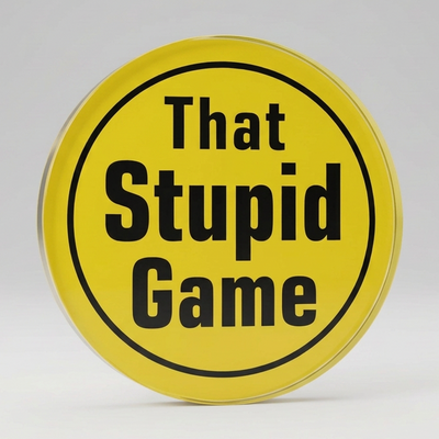 That Stupid Game Acrylic Nit Squid Poker Button 10 Pack