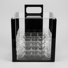 Empty 1000 Ct Acrylic Carrier Case with 10 Racks