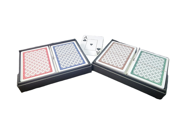 Sets of TPS Casino Bridge Jumbo 100% Plastic Playing Cards