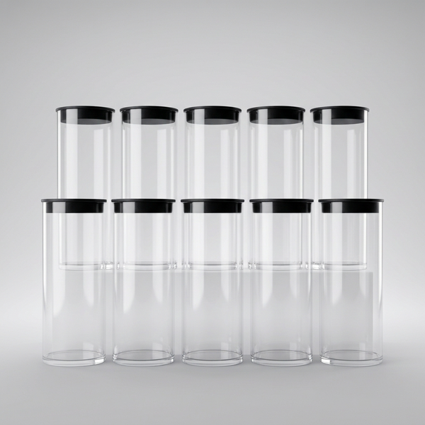 Tournament Poker Chip Tube - 10 Pack