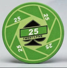 $25 Turbo Ceramic 10 Gram Poker Chips