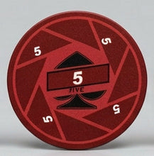 $5 Turbo Ceramic 10 Gram Poker Chips
