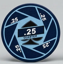 Quarter .25 Turbo Ceramic 10 Gram Poker Chips