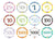 500 Casino Valentino Ceramic Poker Chips
