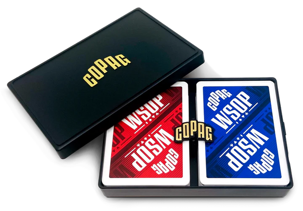 Copag Cards WSOP Red Blue Poker Size Jumbo Index