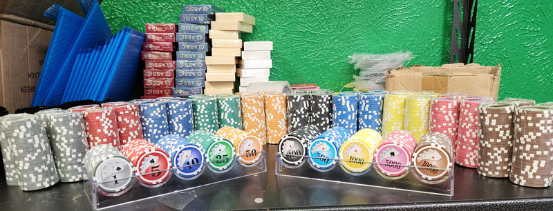 $10 Yin Yang Smooth 14 Gram Poker Chips