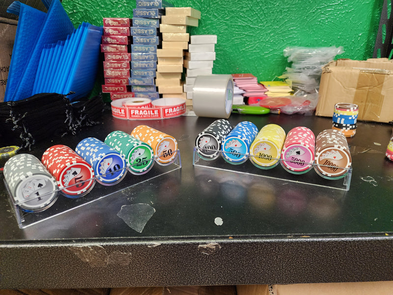 $10 Yin Yang Smooth 14 Gram Poker Chips