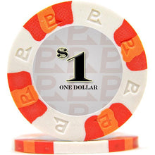 $1 White Nexgen Remix Pro Clay Poker Chips