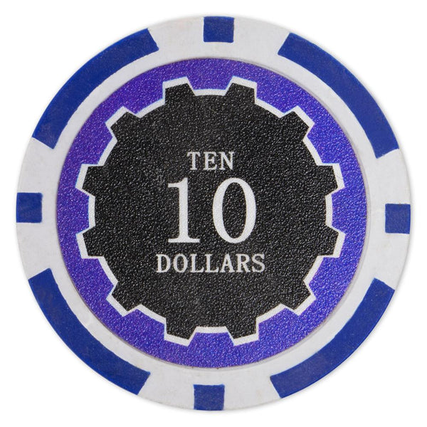 $10 Ten Dollar Eclipse 14 Gram Poker Chips