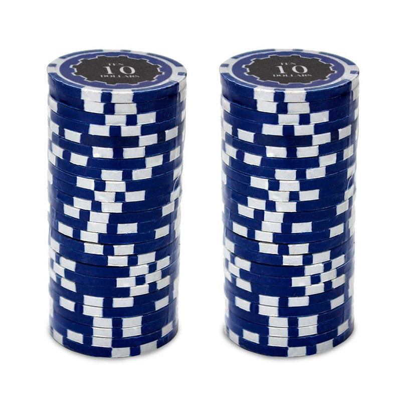 $10 Ten Dollar Eclipse 14 Gram Poker Chips
