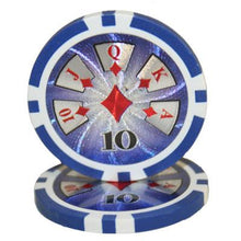CLEARANCE $10 Ten Dollar High Roller 14 Gram - 100 Poker Chips