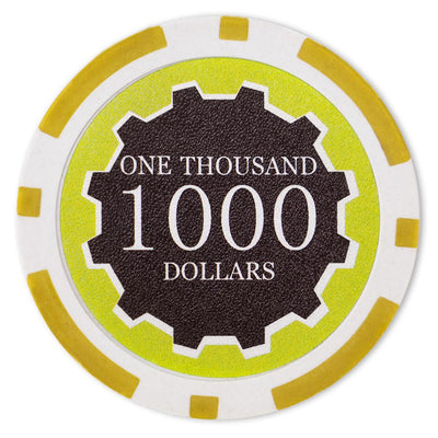 $1000 One Thousand Dollar Eclipse 14 Gram Poker Chips