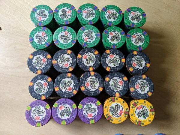 200 Desert Sands 10 Gram Ceramic Poker Chips Bulk