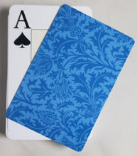 Blue Formal Design Stiff Cut Cards Bridge Narrow Size (3 PCS)