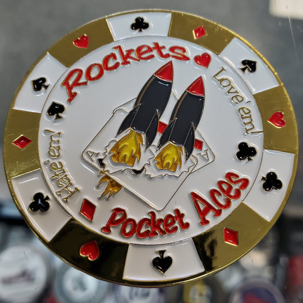 Pocket Rockets Golden Aces Card Guard