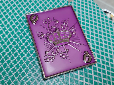 Lucky Queen Poker Card Guard