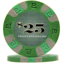 $25 Green Nexgen Remix Pro Clay Poker Chips