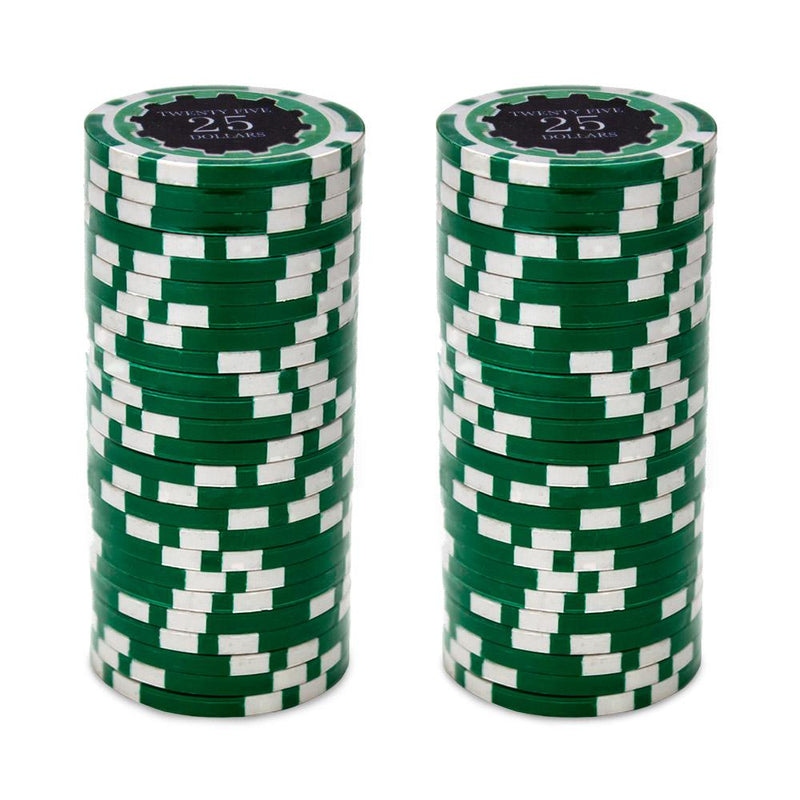 $25 Twenty Five Dollar Eclipse 14 Gram Poker Chips
