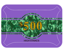 High Stakes $500 Poker Plaque