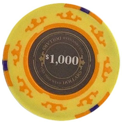$1000 Stealth Casino Royale Smooth 14 Gram Poker Chips