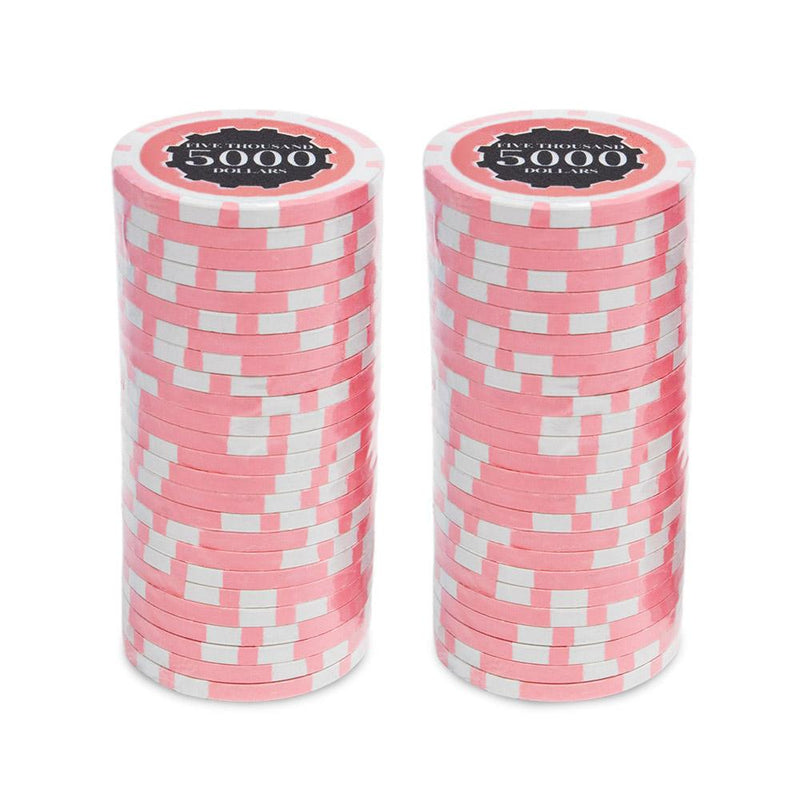 $5000 Five Thousand Dollar Eclipse 14 Gram Poker Chips