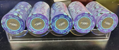 $500 Stealth Casino Royale Smooth 14 Gram Poker Chips