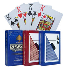 Classic 100% Plastic Playing Cards Bridge Size Jumbo Index - Bulk Rate - The Poker Store .Com