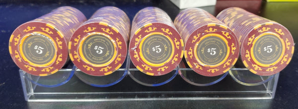 $5 Stealth Casino Royale Smooth 14 Gram Poker Chips