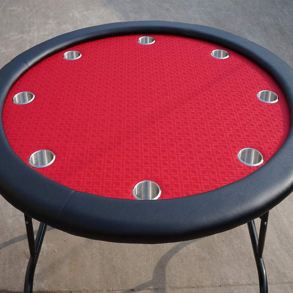 Red Suited Speed Cloth 100% Polyester Poker Table Felt 10ftx5ft