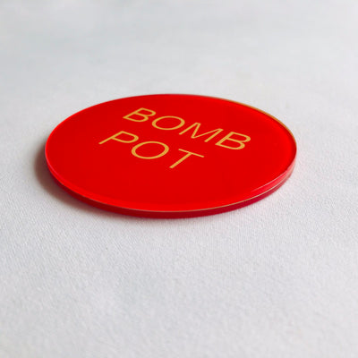 Bomb Pot 3" Button