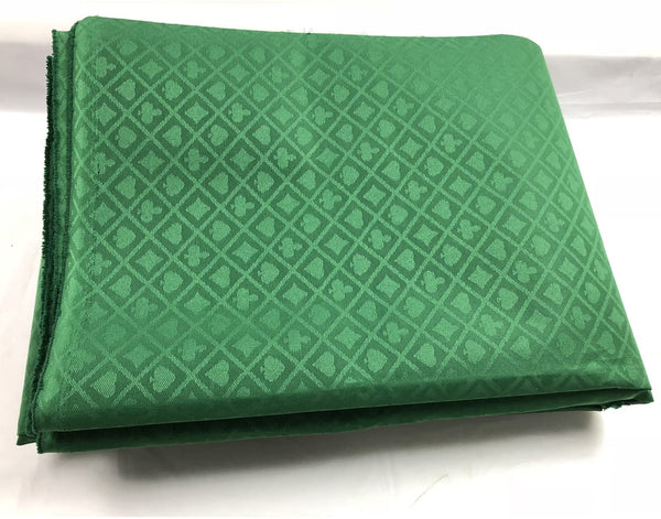 Green Suited Speed Cloth 100% Polyester Poker Table Felt 10ftx5ft