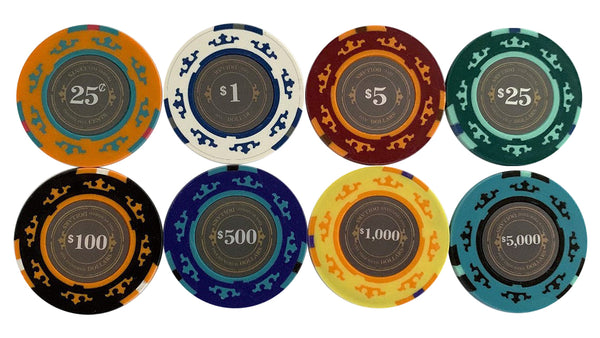 1000 Stealth Casino Royale 14 Gram Poker Chips