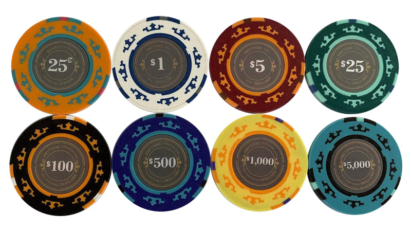 600 Stealth Casino Royale 14 Gram Poker Chips