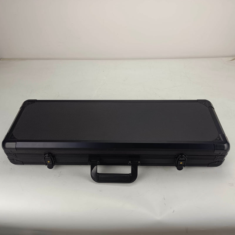 500 Empty Black Heavy Duty Aluminum Poker Case