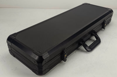 500 Empty Black Heavy Duty Aluminum Poker Case