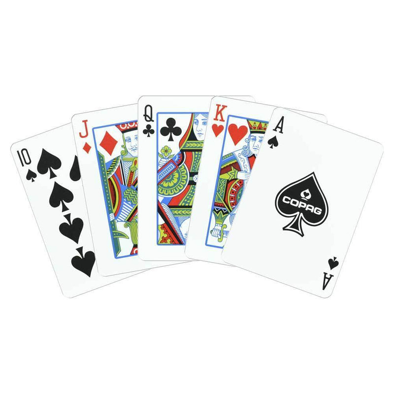 Copag Cards Neoteric Blue Yellow Poker Size Standard Index