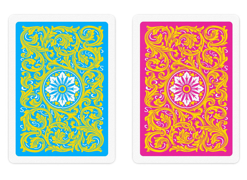 Copag Cards Neoteric Pink Yellow Poker Size Standard Index