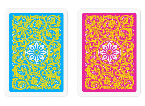 Copag Cards Neoteric Pink Yellow Poker Size Standard Index