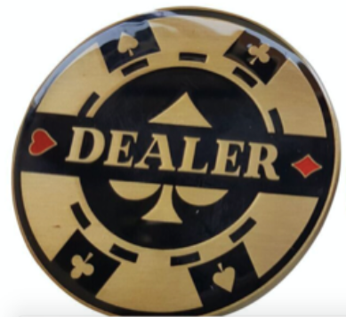 Elegant Dealer Button
