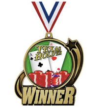 CLEARANCE Winner Poker Tournament Medal 10 Pack