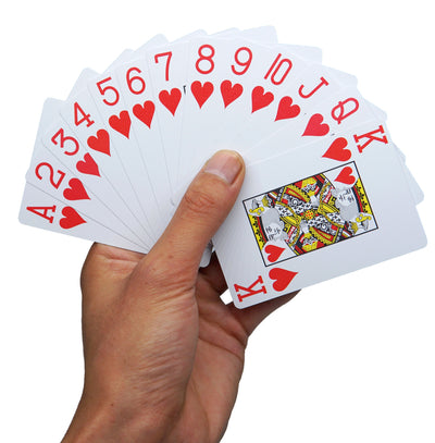 Classic 100% Plastic Playing Cards Bridge Size Jumbo Index - Bulk Rate