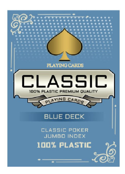 6 Copag Elite + 15 Classic 100% Plastic Playing Cards Poker Size Jumbo Index (21 Decks)