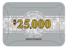 High Stakes $25,000 Poker Plaque