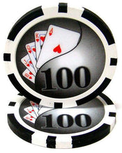$100 One Hundred Dollar Yin Yang 13.5 Gram Poker Chips