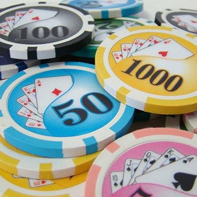 $1000 One Thousand Dollar Yin Yang 13.5 Gram Poker Chips