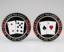 2/7 It's the Player, Not the Cards Poker Card Guard