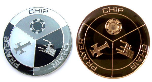Chip Chair Prayer Poker Card Guard